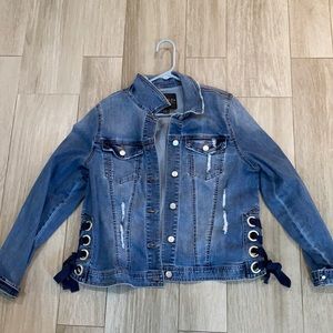 Blue denim Jean jacket from forever 21